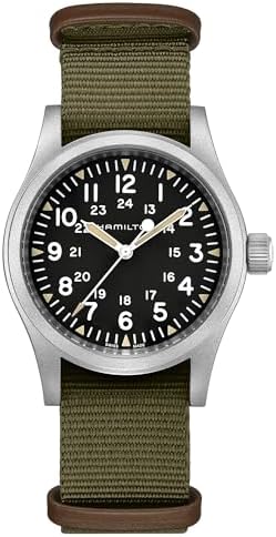 Amazon.com: Hamilton Khaki Field Mechanical Men's Watch, 38mm